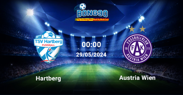 Hartberg đấu với Austria Wien