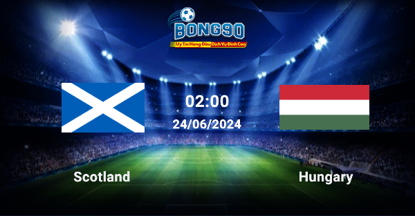 Scotland đấu với Hungary