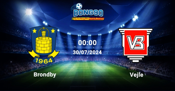 Brondby đấu với Vejle