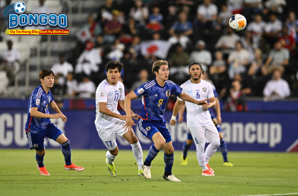 U23 Nhật Bản đấu với U23 Israel