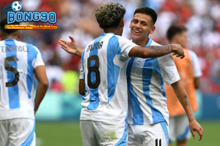 U23 Pháp đấu với U23 Argentina