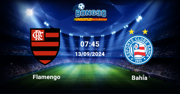 Flamengo đấu với Bahia