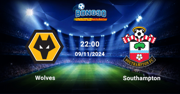 Wolves đấu với Southampton