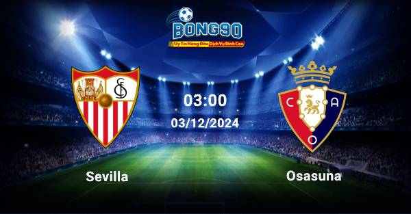 Sevilla đấu với Osasuna