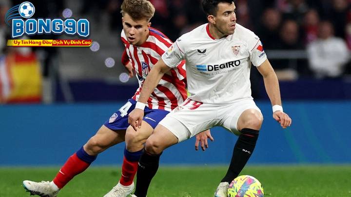 Atletico đấu với Sevilla