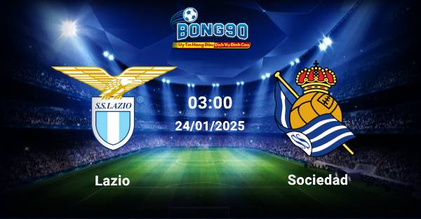 Lazio đấu với Sociedad