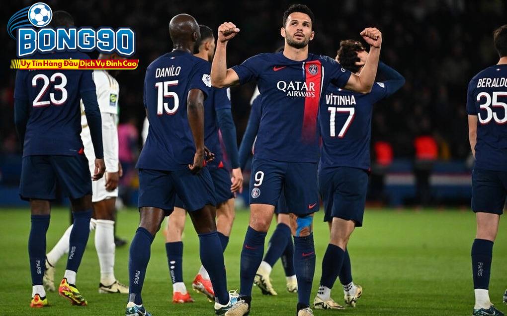 PSG đấu với Monaco