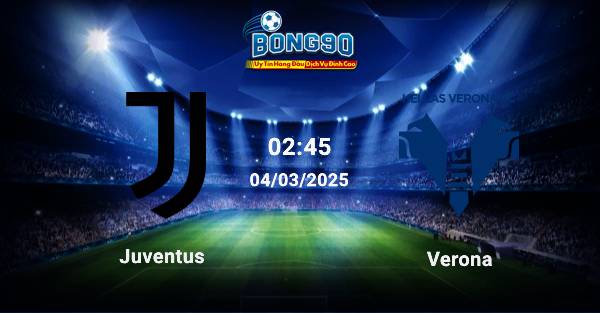 Juventus đấu với Verona