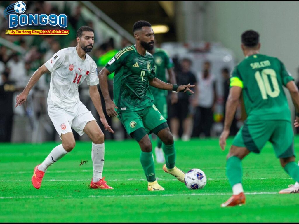 Bahrain đấu với Saudi Arabia