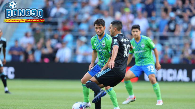 Seattle Sounders đấu với Minnesota