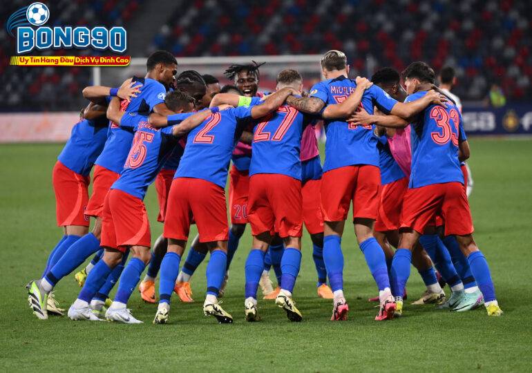 FCSB đấu với Inter Escaldes