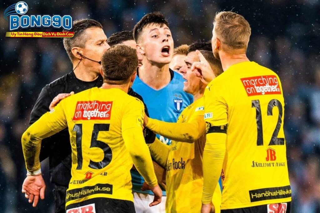 Sirius đấu với Mjallby